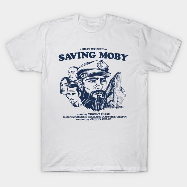 Saving Moby T-Shirt by nickbuccelli